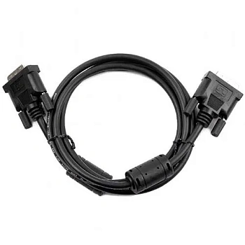 Кабель SVGA, DVI-D to DVI-D, m/m, Cablexpert, CC-DVIL-BK-6, 1.8м (CC-DVIL-BK-6)