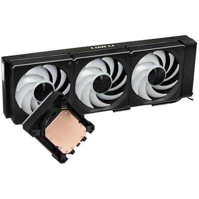 Водяное охлаждение для CPU Lian Li HydroShift II LCD-S 360 CL - Black (G89.GHS2LCDS36CB.00)