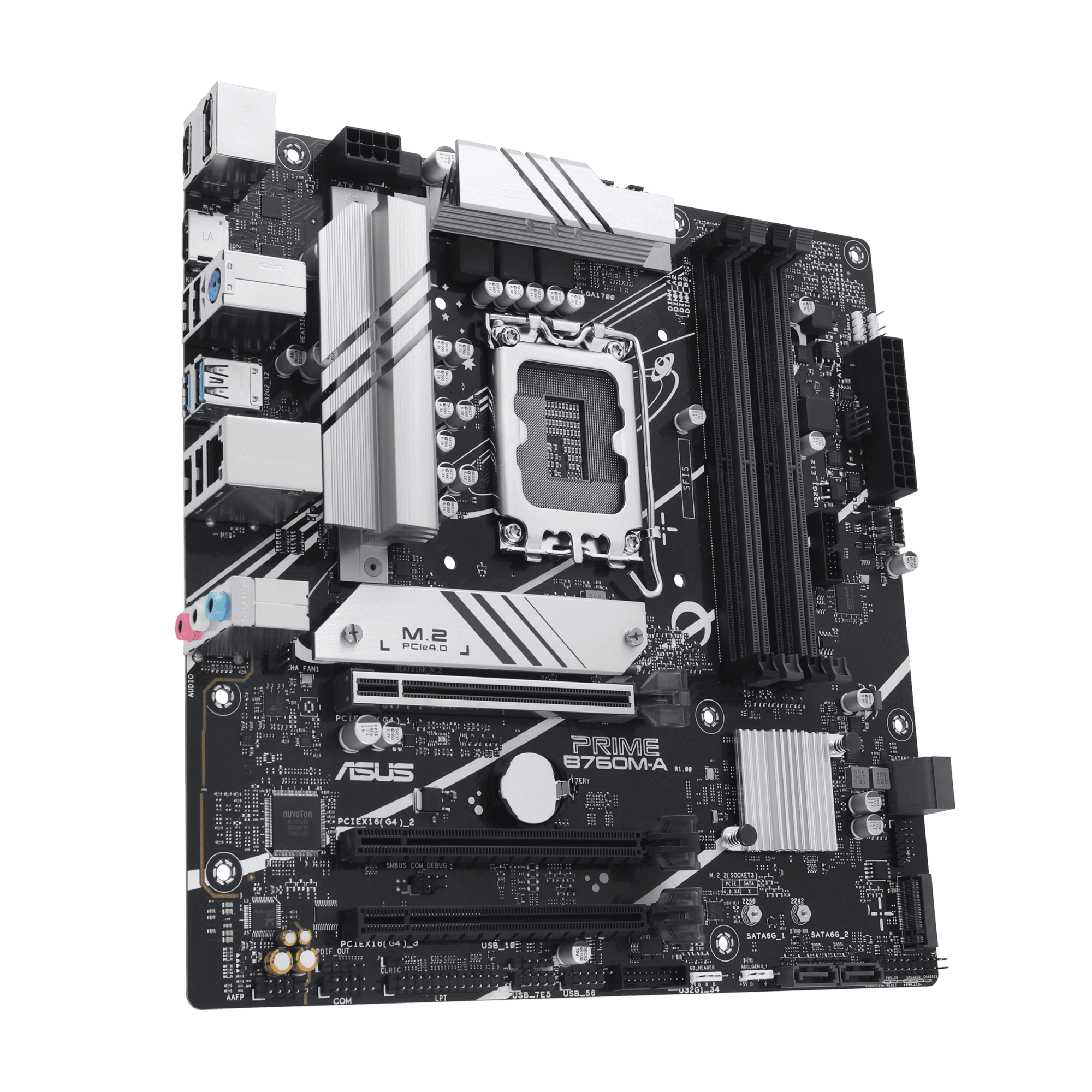  Материнская плата ASUS Prime B760M-A-CSM (90MB1EK0-M0EAYC/90MB1EK0-M1EAYC)