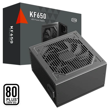 Блок питания ATX 650W PCCooler KF650, 80 PLUS (P3-F650-W1HWBK0-EU)