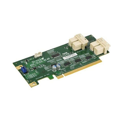 NVMe Host Bus адаптер Supermicro AOC-SLG3-4E4R-O (AOC-SLG3-4E4R-O)