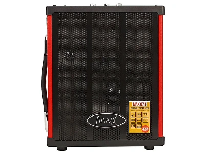 Колонки MAX Q71 (1.0), Black-Red (MAX Q71)