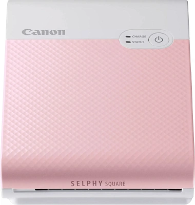 Фотопринтер Canon SELPHY SQUARE QX10 Pink (4109C009AA)