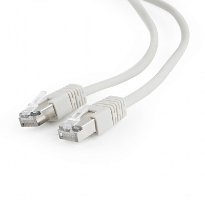 Патч-корд FTP Cablexpert, кат. 5e, 0.5м, серый (PP22-0.5M)