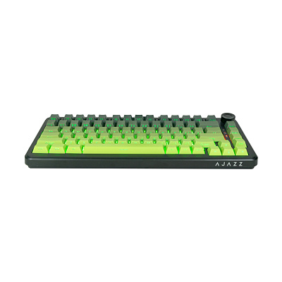 Клавиатура Ajazz AK820 Max Plus, Dream Weaver Switch, Gradient Green (AK820/MAXPLUS/Dream/Green)