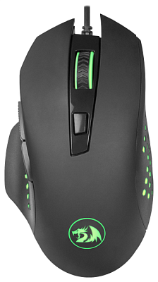 Игровая мышь проводная игровая оптическая Redragon Gainer (черный) USB (75170)