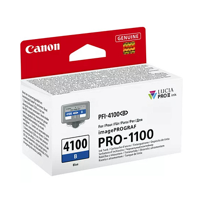Чернильный картридж Canon PFI-4100 Blue (6786C001AA)