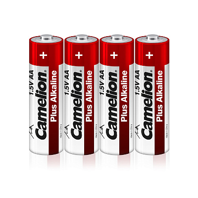 Батарейка CAMELION Plus Alkaline LR6-SP4 4 шт. в плёнке (LR6-SP4)