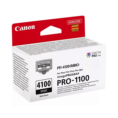 Чернильный картридж Canon PFI-4100 Matte Black (6776C001AA)