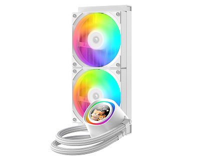 Водяное охлаждение для процессора ID-Cooling FX240 LCD WHITE (FX240 LCD WHITE)
