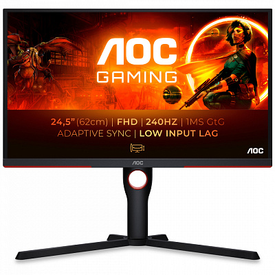 Монитор Игровой 24,5" AOC (25G3ZM/BK)