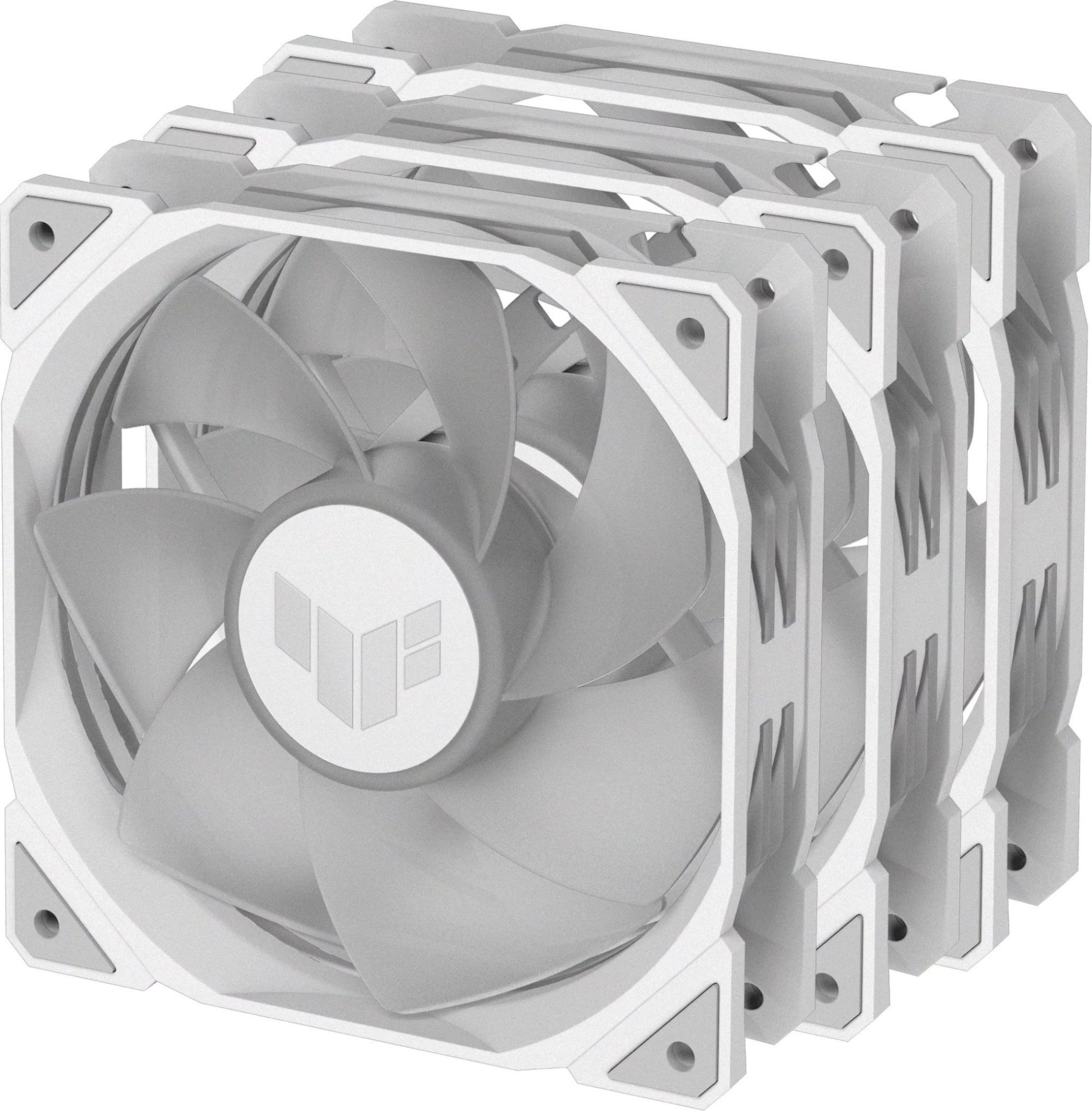 Комплект вентиляторов ASUS TUF GAMING TR120 ARGB REVERSE WHITE 3IN1 (TUF GAMING TR120 ARGB REVERSE WHITE) (TUF GAMING TR120 FAN ARGB REVERSE WHITE 3IN1)