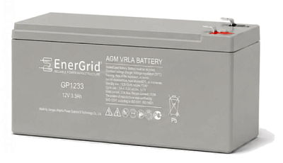 Аккумулятор EnerGrid GP1233, 12В 3,3Ач (EnerGrid GP1233)