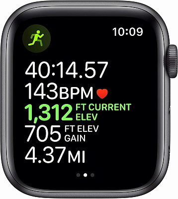 Смарт-часы Apple Watch Series 5, 40mm, Space Gray-Black (MWV82LL/A)