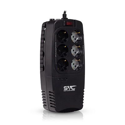Стабилизатор SVC AVR-1200-U, Мощность: 1200ВА / 600Вт (AVR-1200-U)