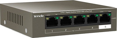 PoE-коммутатор Tenda TEG1105P-4-63W (TEG1105P-4-63W)