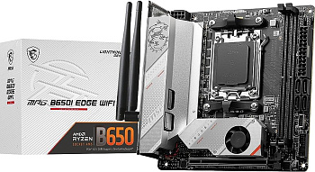 Материнская плата MSI MPG B650I EDGE WIFI AM5 B650 mITX (MPG B650I EDGE WIFI) Материнская плата MSI MPG B650I EDGE WIFI AM5 B650 mITX (MPG B650I EDGE WIFI)