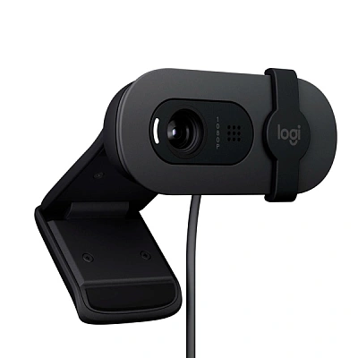Веб-камера Logitech Brio 105 Full HD 1080p Webcam - GRAPHITE - EMEA28i-935 (960-001592)