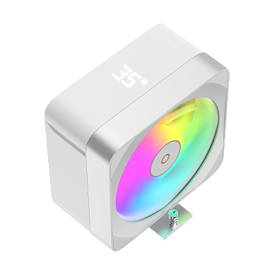 Вентилятор для процессора Ocypus Delta A40 EX WH Digital, Белый (Delta-A40-WH1NAWD00E-GL)