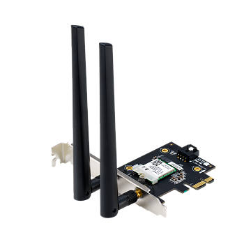 Сетевая карта ASUS Wireless PCE-AXE5400 PCI-E (90IG07I0-ME0B10)