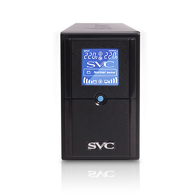 Интерактивный Источник бесперебойного питания SVC V-500-L (V-500-L-LCD)