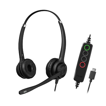 Гарнитура AXTEL Elite UC Stereo USB (AXH-EHDUCD)