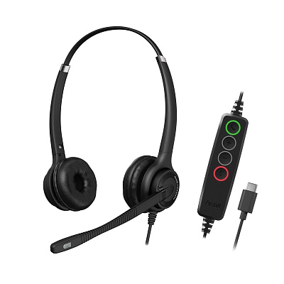 Гарнитура AXTEL Elite UC Stereo USB (AXH-EHDUCD)
