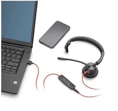 Наушники Poly Blackwire 3310 Monaural Microsoft Teams Certified (8X216AA)