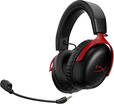 Гарнитура HyperX Cloud III S Wireless - Gaming Headset Red (A59Z0AA)