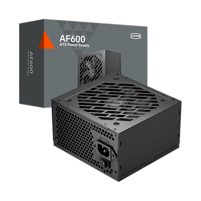 Блок питания PCCooler P1-AF600-N1H, 600W, 80+, Черный (P1-AF600-N1H)