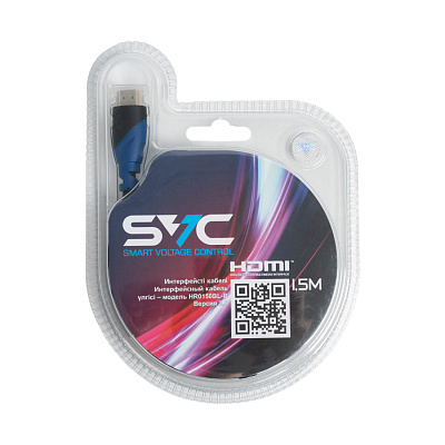 Интерфейсный кабель SVC HDMI-HDMI HR0150BL-B 1.5 м (HR0150BL-B)