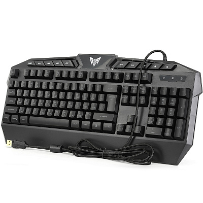 Клавиатура Crown CMGK-404, Черный (CMGK-404)