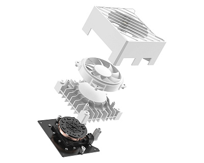 Водяное охлаждение для CPU ID-Cooling Dashflow 360 XT Lite White (Dashflow 360 XT Lite White)