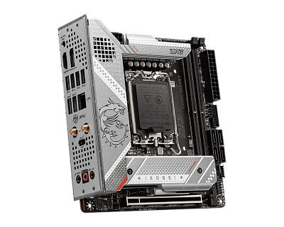 Материнская плата MSI MPG Z790I EDGE WIFI, LGA1700, 2xDDR5, mITX (MPG Z790I EDGE WIFI)
