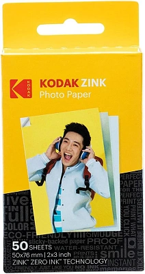 Фотобумага 2х3 Kodak ZINK 50 шт (RODZ2X350)