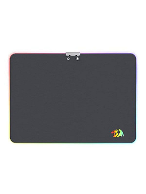 Игровой ковер Redragon Aurora, подсветка, 350x250x3.6 мм, черный (75086)