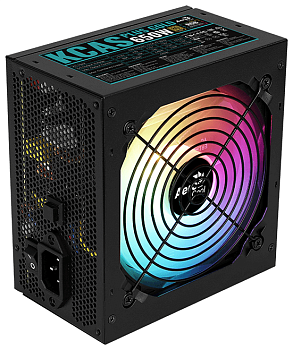 Блок питания AeroCool KCAS Plus Gold 650W RGB (650W AEROCOOL KCAS PLUS GOLD 650W RGB)