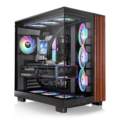 Компьютерный корпус Thermaltake View 380 XL WS ARGB - Black (CA-11E-00M1WN-WS)