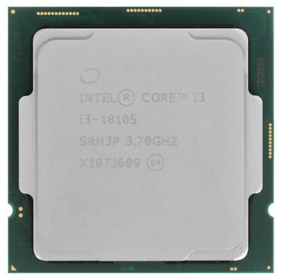 Процессор Intel Core i3 10105, LGA1200 Tray (i3-10105)