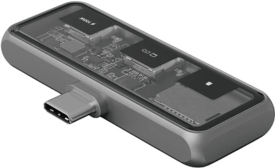 Картридер / USB-хаб Satechi Mobile XR Hub with microSD (ST-HXRSDM)
