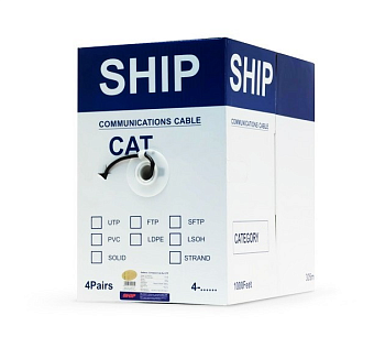 Кабель сетевой SHIP D177A-P Cat.6A S-FTP 30В LSZH (D177A-P)