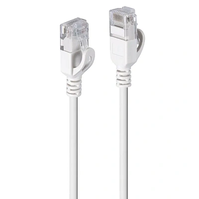 Patch-cord NETCONNECT RJ45 Cat.Ultra Slim 6A S/FTP, LSZH, white, 3 m (1859916-3)