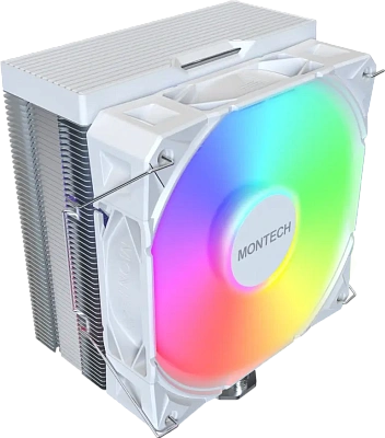 Вентилятор для процессора Montech NX400 ARGB, White (NX400 ARGB (W))