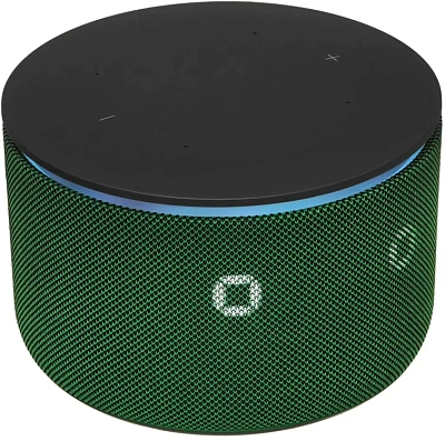 Колонки Яндекс.Станция Мини 3 Про на YaGPT, Green, 18Вт, 90Hz-16kHz, LED, Wi-Fi, Zigbee, USB-C (YNDX-00059GRN)