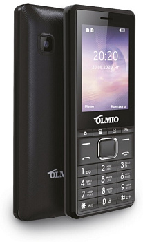  Мобильный телефон Olmio A25 черный (042527)