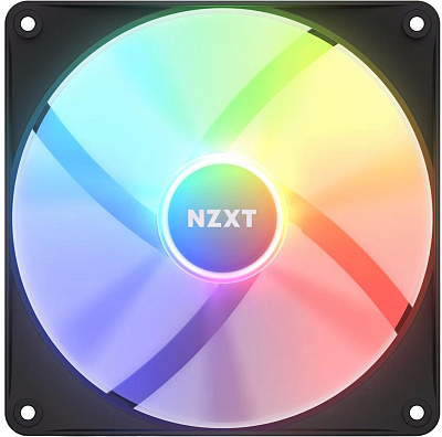 Кулер для компьютерного корпуса NZXT F140 RGB Core Black (RF-C14SF-B1)