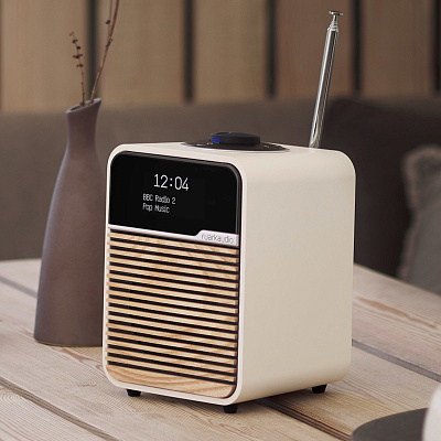 Радиоприемник c Bluetooth Ruark R1 MK4 Deluxe кремовый (R1D-LCR)