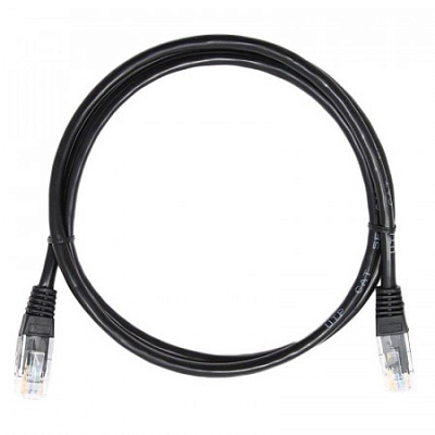 Патч-корд FTP Cablexpert, кат. 6, 1м, чёрный (PP6-1M/BK)