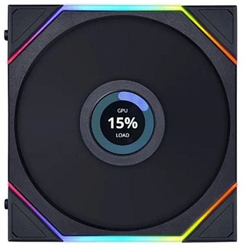Вентилятор для корпуса Lian Li Uni Fan TL Wireless LCD 120 ARGB, Black (12TLLCD1W1B)