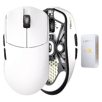 Мышь Lamzu Maya X, White (6975637430091)